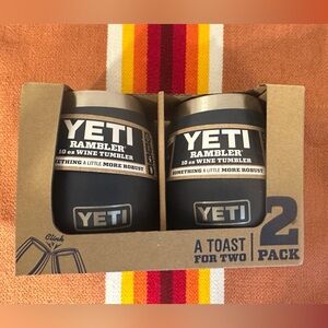 Yeti 10 oz wine tumbler - 2 pack
